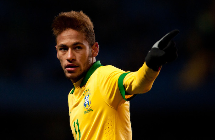 Neymar of Brazil